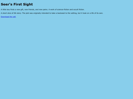 seersfirstsight screenshot