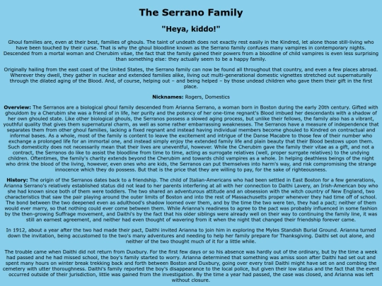 theserranofamily screenshot