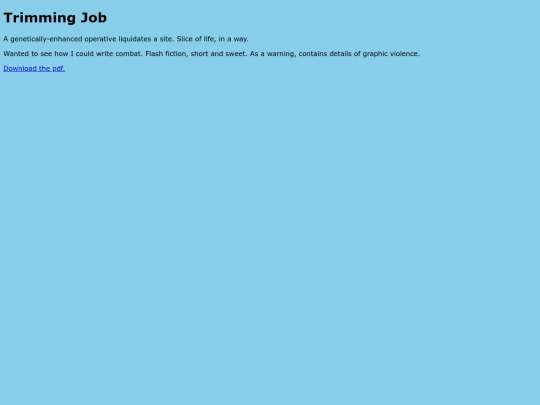 trimmingjob screenshot