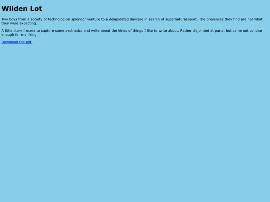 wildenlot screenshot