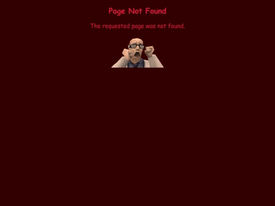 not_found screenshot