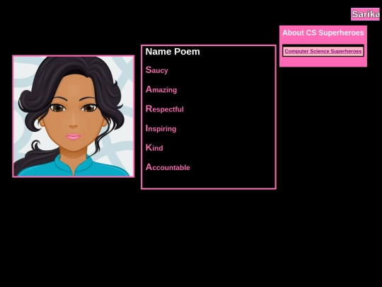 mywebpage screenshot