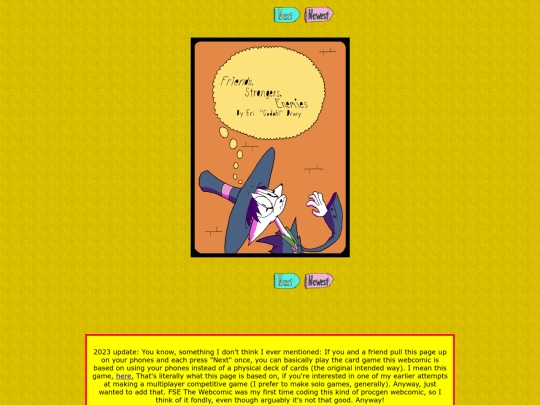 fsewebcomic screenshot
