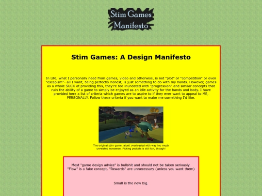 manifesto screenshot