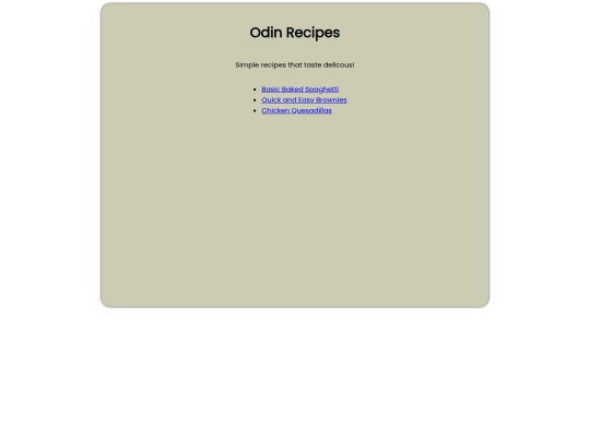 index screenshot