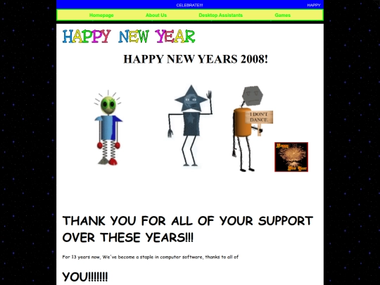 celebrate screenshot