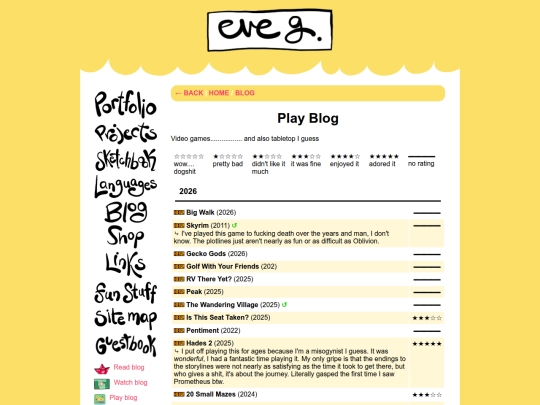 blog/play screenshot