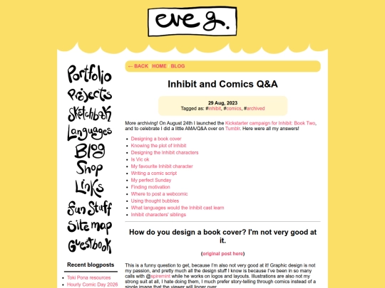 blog/posts/2023-08-29-Inhibit-and-Comics-QA screenshot