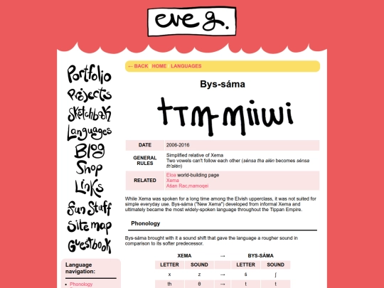 languages/byssama screenshot