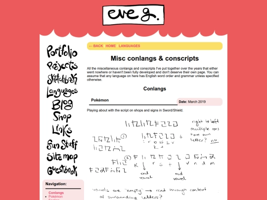 languages/misc screenshot