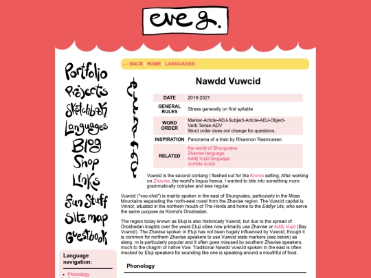 languages/vuwcid screenshot