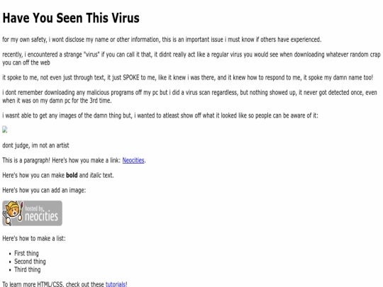 index screenshot