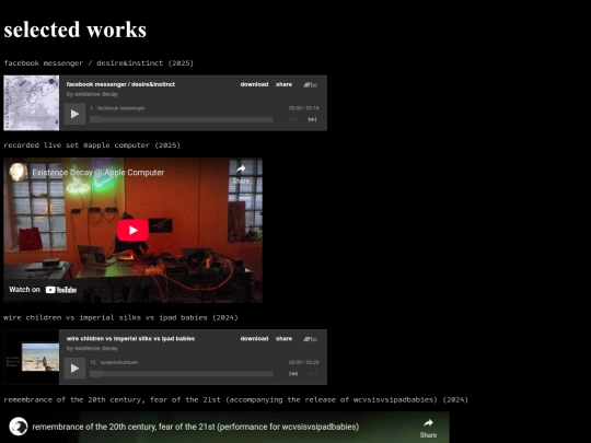 selectedworks screenshot