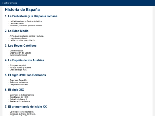 historia-españa screenshot