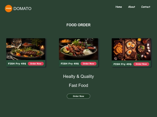 Domoto/food screenshot