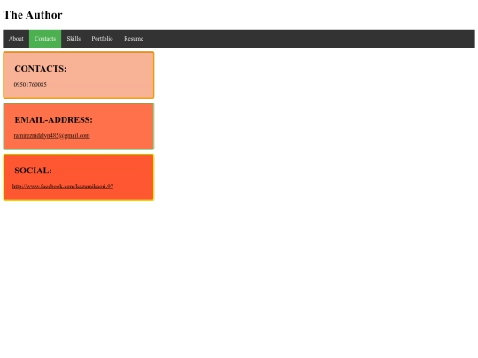 contact screenshot
