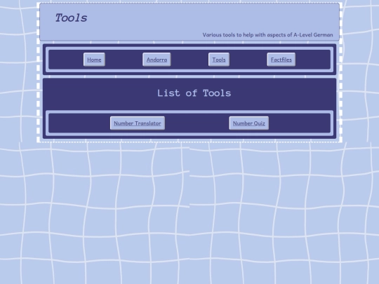 tools screenshot