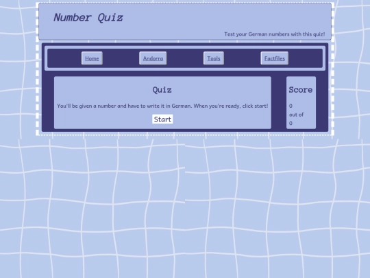tools/number-quiz screenshot