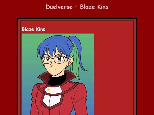 yugioh/Blaze screenshot