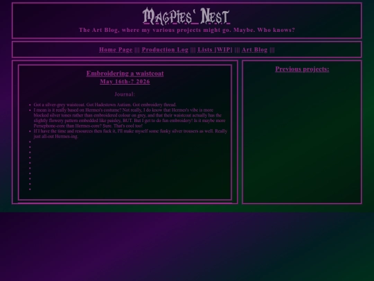 artblog screenshot