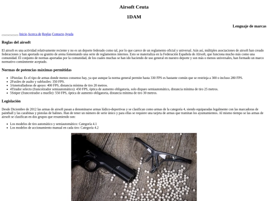Reglas screenshot