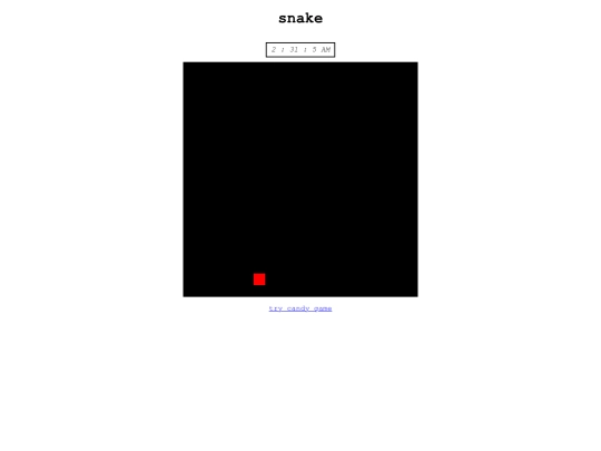 snake screenshot