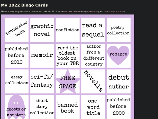2022bingo screenshot