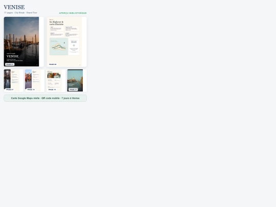 carnets/venise/apercu screenshot