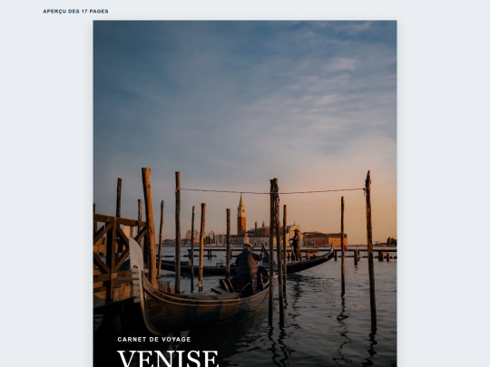 carnets/venise/pages screenshot