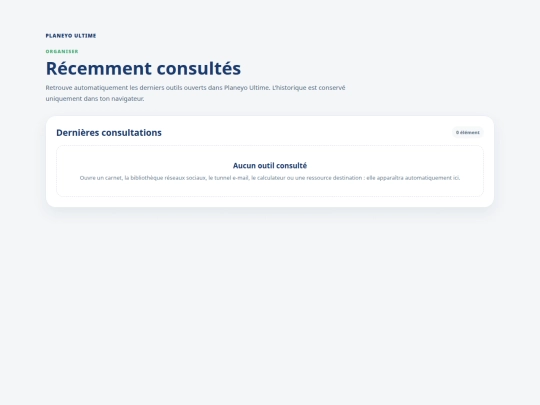 recent/planeyo-recemment-consultes screenshot