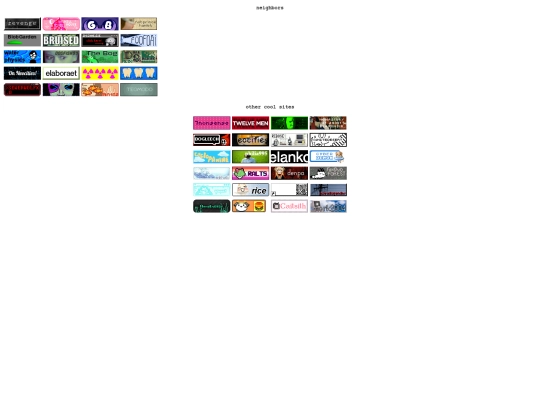 links screenshot