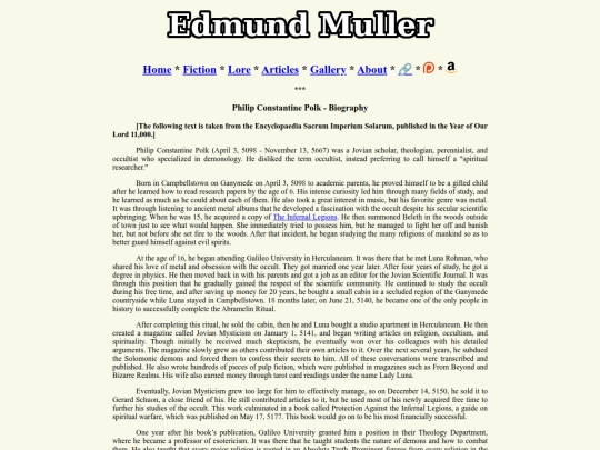 polk-biography screenshot