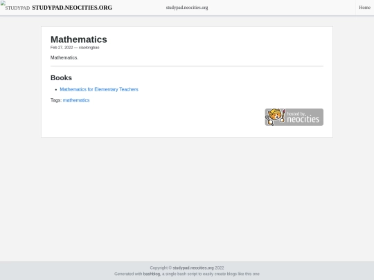 en-mathematics screenshot