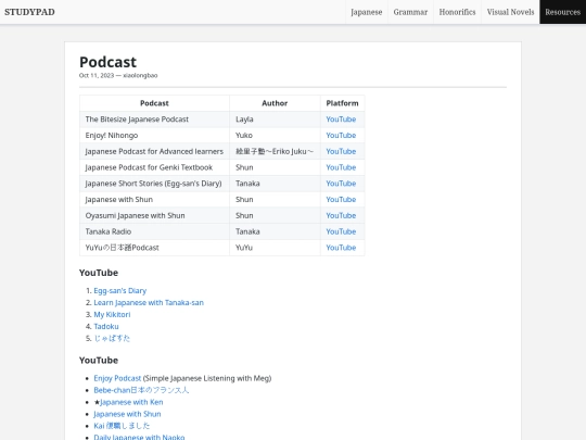 jp/podcast screenshot