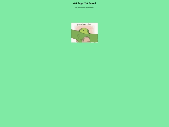 not_found screenshot