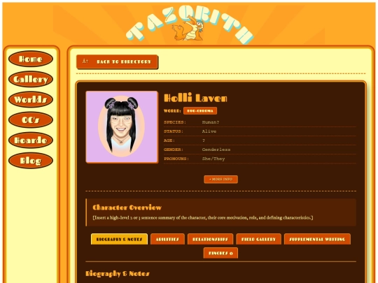 characters/holli screenshot