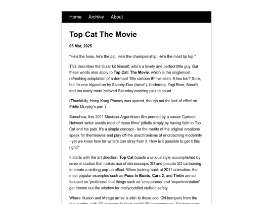 posts/2025-03-05-Top-Cat-The-Movie screenshot