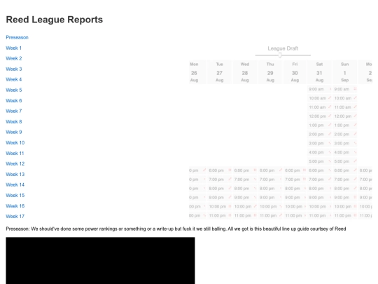 reedleaguereports screenshot