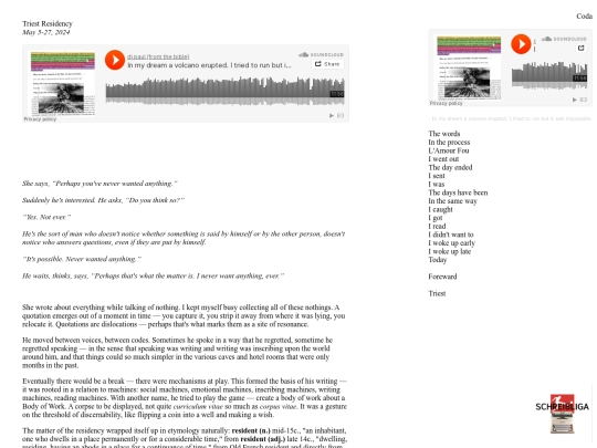 residency screenshot