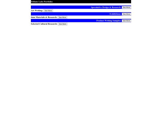 tributelabs screenshot