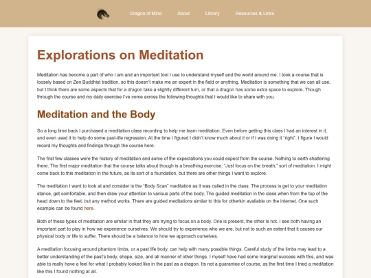 Meditation Reflections screenshot