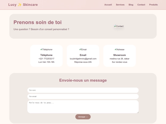contact screenshot