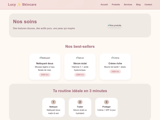 produit screenshot