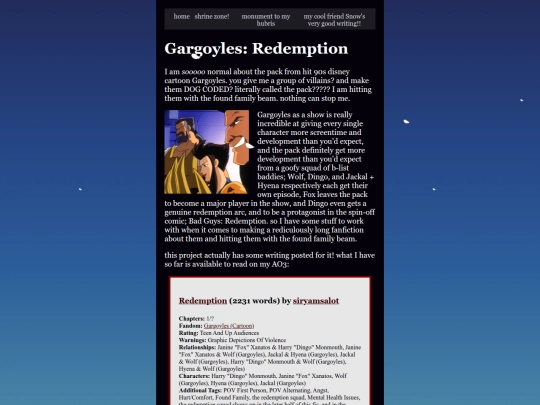 hubris/gargoyles screenshot