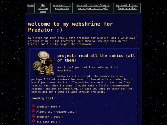 shrines/predator screenshot