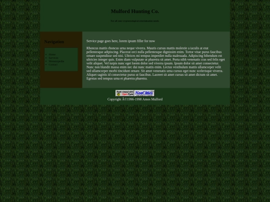 Services screenshot