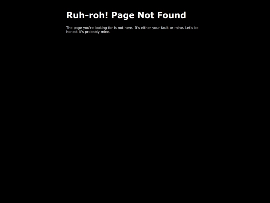 not_found screenshot