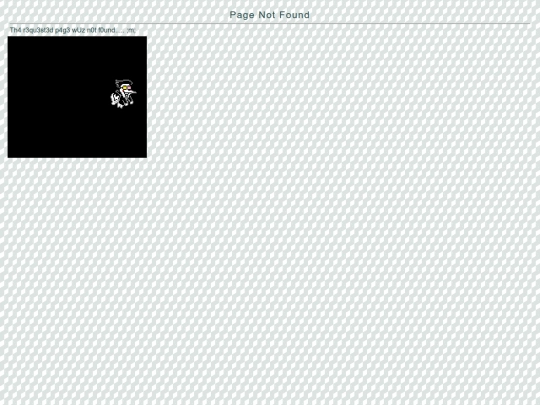 not_found screenshot