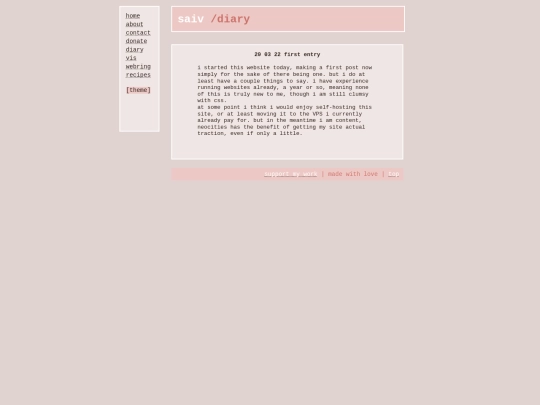 diary/22/first-entry screenshot