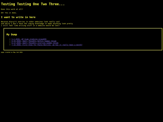 journals/firstpage screenshot